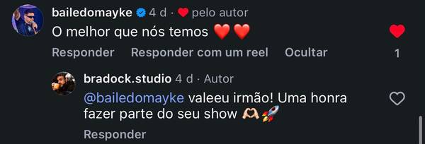 Baile do Mayke testimonial