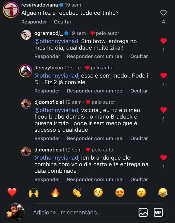 DJs confirming quality